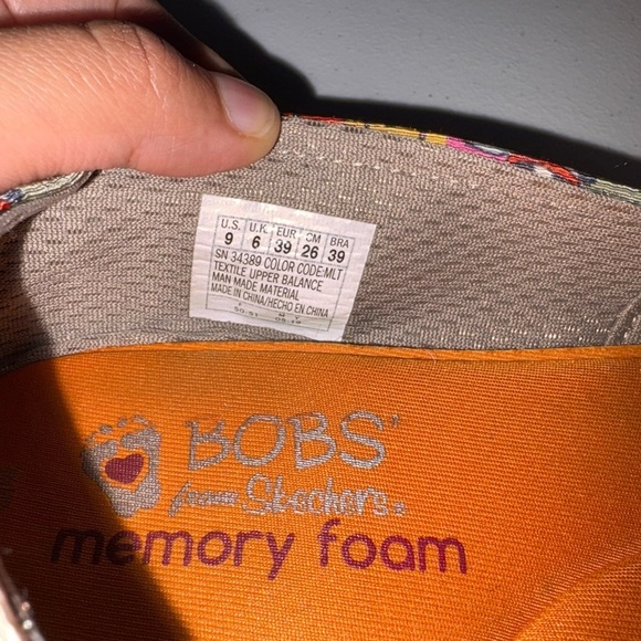 BOBS SKECHERS Women’s Plush Wag Canvas Party Flat Sz 9 Multi Dog Print - Picture 4 of 9